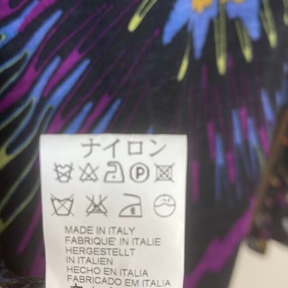 Missoni Abstract‎ V-Neck Bell-Sleeve Dana Dress Size 4 - Picture 10 of 12